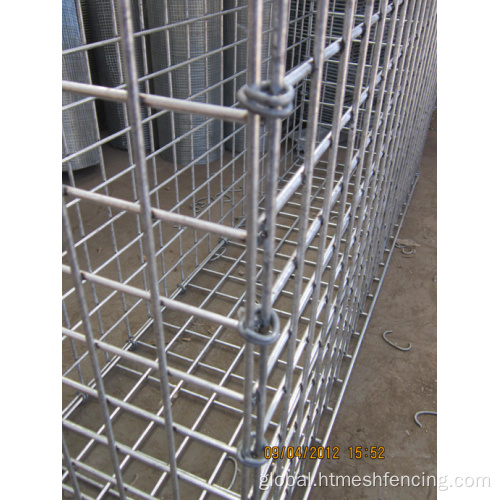 China Welded Gabion Cage Box Gabion Wire Mesh Supplier